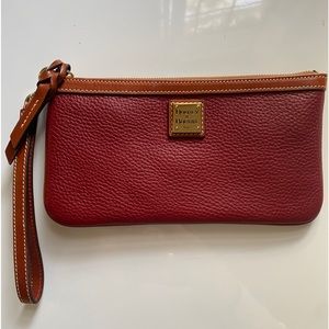Dooney & Bourke Large Pebble Grain Collection Wristlet